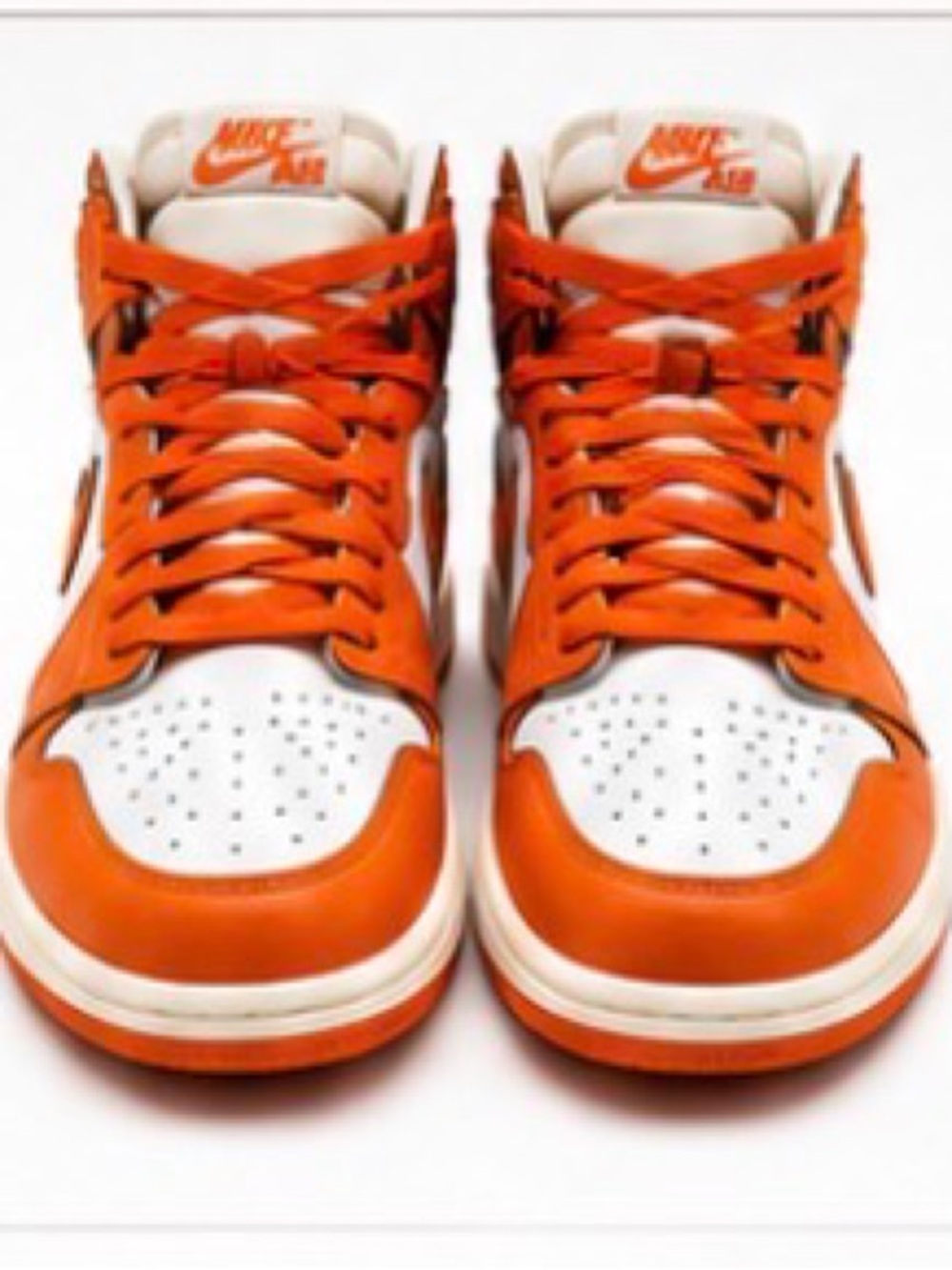 Nike Air Jordan 1 Retro High OG Starfish Women’s Size 9 Orange White Brown Sneak